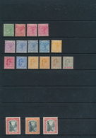 22240 Bahamas: 1883/1970 (ca.): Great Holding Of Many 100s Of Mint And Used Stamps On Stockcards And Album - 1963-1973 Ministerial Government