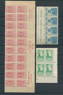 22300 Brasilien: 1940/1953, Mint Accumulation Of Apprx. 600 Commemoratives In (large) Units, Showing Many - Autres & Non Classés