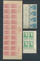 22300 Brasilien: 1940/1953, Mint Accumulation Of Apprx. 600 Commemoratives In (large) Units, Showing Many - Altri & Non Classificati