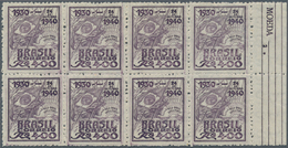 22301 Brasilien: 1940, 10 Years Government Of Getulio Vargas Eucharistic Congress 400r. Dark Lilac Showing - Autres & Non Classés