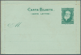 22312 Brasilien - Ganzsachen: 1883/1910, Collection Of 38 Unused Stationery Letter Cards (incl. Types), Ra - Postwaardestukken