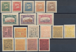 22403 China - Lokalausgaben / Local Post: Chefoo Etc., 1894/96 (ca.), Chefoo (8), Chinkiang (22 Inc. Dues) - Altri & Non Classificati