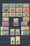 22509 Dubai: 1963/1972, U/m Collection In A Stockbook Incl. Imperf. Issues And Souvenir Sheets. Nice Oppor - Dubai