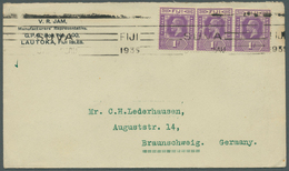 22565 Fiji-Inseln: 1900/1980 (ca.), Accumulation With About 52 Postal Stationeries (postcards, Lettercards - Fidji (...-1970)