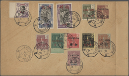 22578 Französisch-Indochina: 1904/1955 (ca.), Comprehensive Collection Incl. P.O. In South China, Well Col - Storia Postale