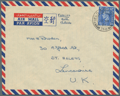 22671 Hongkong: 1951/1983 - British Forces In Hongkong: 43 Covers Used From British F.P.O.'s Hongkong, Som - Altri & Non Classificati