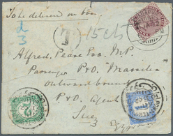 22711 Indien: 1895-1952 Destination EGYPT: Group Of 46 Covers And Postal Stationery Items From India To Eg - Altri & Non Classificati