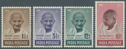 22721 Indien: 1947/1971, Mainly Mint Collection On Stockpages, More Or Less Complete Incl. 1948 Gandhi Set - Altri & Non Classificati