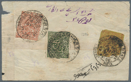 22765 Indien - Feudalstaaten: JAMMU & KASHMIR 1866-1894, Collection Of More Than 20 Covers And Some Stamps - Autres & Non Classés