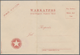 22784 Indonesien: 1950/76, Military / UN Peacekeeping / Govt. Service Special Envelopes Collection: Milita - Indonesia
