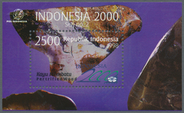 22787 Indonesien: 1996/1998, Investment Lot Of Four Different Miniature Sheets In Different Quantities Mos - Indonesia