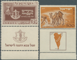 22846 Israel: 1948/1988, Almost Exclusively U/m Collection, Early Issues In A Stockbook, From 1954 Onwards - Andere & Zonder Classificatie