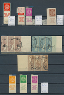 22854 Israel: 1948-60, Collection In Album With Most Full Tab Stamps And Sets, Good Part Early Issues With - Altri & Non Classificati