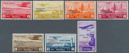 22884 Italienisch-Tripolitanien: 1934/1935. Included Italian Somaliland. Lot I.a. With Very Good Air Mail - Tripolitania