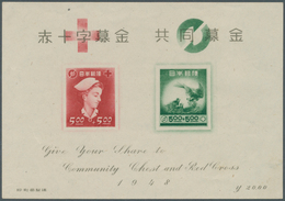 22923 Japan: 1950/2010, Stock Of MNH New Year S/s Inc. 1950, 1951, 1952 (2, One Ink Spots In Margin), 1953 - Sonstige & Ohne Zuordnung