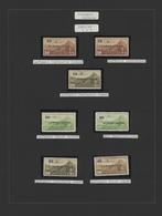 22934 Japanische Besetzung  WK II - China - Zentralchina / Central China: 1941/45, Unused Mint (mostly MNH - 1943-45 Shanghai & Nanking