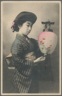 22977 Japan - Besonderheiten: 1900/44 (ca.), Ppc/Bildpostkarten (142) Mostly Mint Inc.ca. 1900 Three Serie - Altri & Non Classificati