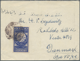 22998 Jemen: 1935/80 (ca.), Lot Of 51 Comercial Covers, Many Airmails, Some Interesting Cancellations, Mos - Jemen