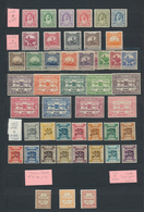 23287 Jordanien: 1925-80, Collection In Large Album, Most Mint, Se-tenant Stamps And Blocks, Many Complete - Giordania