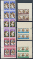 23302 Jordanien: 1960-70, Album Containing Large Stock Of Perf And Imperf Blocks With Thematic Interest, 1 - Jordanien