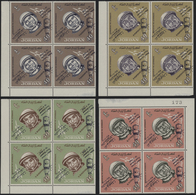 23303 Jordanien: 1960-70, Album Containing Large Stock Of Perf And Imperf Sets And Blocks With Thematic In - Jordanië