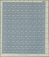 23309 Jordanien - Portomarken: 1952/1957, U/m Assortment Of Complete Sheets: Michel Nos. 41, 42 C, 46, 47, - Jordanien