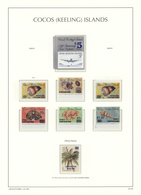 23338 Kokos-Inseln: 1963/1999, Almost Exclusively U/m Collection (only A Few Are Hinged) On Lighthouse Alb - Cocoseilanden