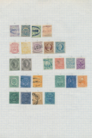 23341 Kolumbien: 1859/1970 (ca.), Used And Mint Collection/accumulation On Leaves/stockpages, Main Value I - Colombia