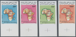 23349 Komoren: 1993, 30 Years Charta Of Organisation For African Unity (O.U.A.) Complete Set Of Four Stamp - Altri & Non Classificati