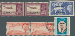 23391 Kuwait: 1923/1991 (ca.), Accumulation In Album And On Stockbook Pages With Many Complete Sets Incl. - Koeweit