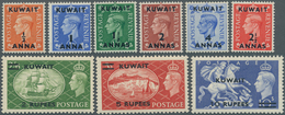 23396 Kuwait: 1950/1957, Definitives KGVI And QEII, U/m Assortment Of Better Sets: Kuwait SG 84/92, 107/09 - Kuwait