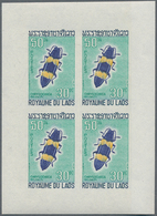 23405 Laos: 1964/1974 (approx). Interesting Proof Lot Containing 31 Eprueves D'atelier And 35 Miniature Sh - Laos