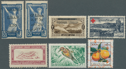 23416 Libanon: 1924/1978 (ca.), Collection In SG. Album With Many Complete Sets Incl. Better Issues, Airma - Libanon