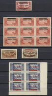 23448 Libanon: 1928, "Republique Libanaise" Overprints, Specialised U/m Collection/accumulation Of Apprx. - Liban