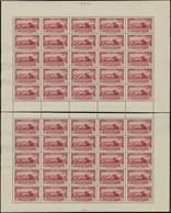 23457 Libanon: 1938, Medical Congress, 2pi. To 10pi., Complete Set Of Four Values, 50 Sets Within Large Un - Libano