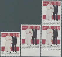 23480 Libanon: 1983/2003, U/m Accumulation In A Binder, Mainly (larger) Units, Some Booklets, Especially A - Liban