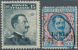 23491 Libyen: 1910-1977, Collection In Large Album Starting Italian Occupation Overprinted Issues Includin - Libye