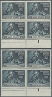 23538 Malaiische Staaten: 1949, 75th Anniversary Of United Postal Union (UPU) Complete Sets Of Four From T - Federated Malay States