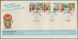 23581 Malaysia: 1980's-2000's: More Than 160 FDCs And Special Covers As 2000 Millennium, Of Many Different - Maleisië (1964-...)