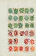 23657 Mexiko: 1865/1980 (ca.), Used And Mint Collection/accumulation On Leaves/stockpages, Main Value In P - Messico