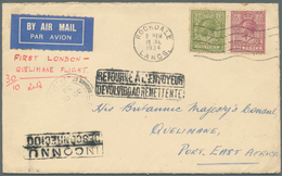 23670 Mocambique: 1898/1946, Lot Of Eleven Covers/cards (incl. Inhambane, Nyasa), Only Better Items (singl - Mozambique