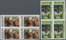 23720 Neuseeland: 1984, Christmas Issue 18c. Painting And 45c. Bells In An Investment Lot Of More Than 1.1 - Neufs