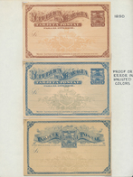 23730 Nicaragua - Ganzsachen: 1878/1924, Attractive Collection With Ca.140 Different Mint Postal Stationer - Nicaragua