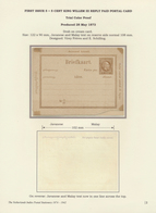 23733 Niederländisch-Indien: 1874/1942. Charming Exhibit THE NETHERLANDS INDIES POSTAL STATIONERY Stored O - Indie Olandesi