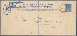 23758 Nord-Rhodesien: 1933/1955, 7 Stationery Envelopes Georg V And Georg VI And Elisabeth Five Of Them Us - Noord-Rhodesië (...-1963)