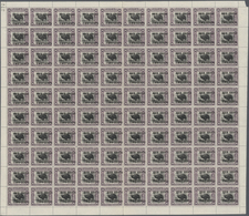 23762 Nordborneo: 1918, Pictorial Definitives With Opt. 'RED CROSS TWO CENTS' Simplified Part Set Of 11 Fr - Noord Borneo (...-1963)