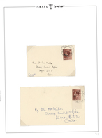 23800 Palästina: 1936, 5 British Franked Fieldpost Letters During The Arabic Revolt Sent From FPO 16 (Jeru - Palestina