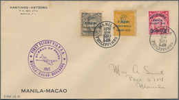 23872 Philippinen: 1928/1937: Group Of 22 Flight Covers With Some Earlier And Harder To Find Covers Includ - Philippinen