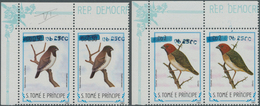 23942 St. Thomas Und Prinzeninsel - Sao Thome E Principe: 1996, Birds Two Different Values Incl. 0.50db. B - Sao Tome Et Principe