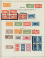 23968 Saudi-Arabien: 1916/1990 (ca.), Mint And Used Collection On Album Pages, From Hejaz/Najd Issues (the - Arabia Saudita